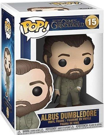 Фігурка Албус Дамблдор &mdash; Funko Pop! MOVIES: FANTASTIC BEASTS: THE CRIMES OF GRINDELWALD &mdash; ALBUS DUMBLEDORE #15 32750 фото