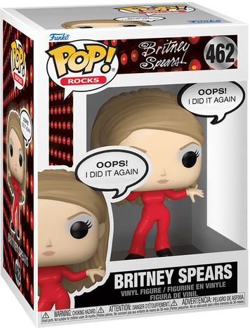 Фигурка Funko Pop! ROCKS: BRITNEY SPEARS &mdash; #462 Oops! I Did It Again, Бритни Спирс 83835 фото