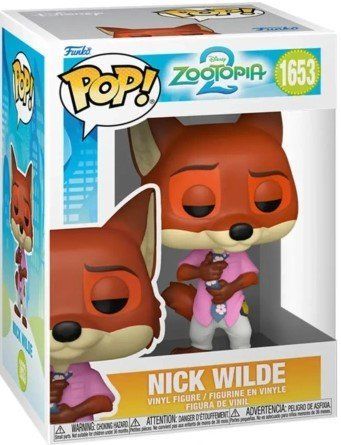 Фигурка Ник Уайлд &mdash; Funko Pop! DISNEY: ZOOTOPIA 2 &mdash; NICK WILDE #1653 86635 фото
