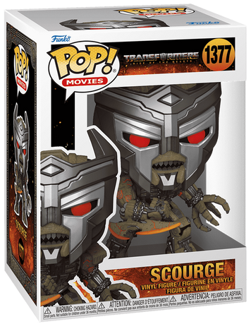 Фігурка Скордж &mdash; Funko Pop! MOVIES: TRANSFORMERS: RISE OF THE BEASTS &mdash; SCOURGE #1377 63958 фото