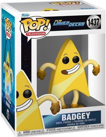 Фігурка Беджі &mdash; Funko Pop! STAR TREK: LOWER DECKS &mdash; BADGEY #1437 75841 фото