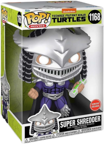 УЦЕНКА!!! Фигурка Супер Шреддер &mdash; Funko Pop! DELUXE: TEENAGE MUTANT NINJA TURTLES &mdash; SUPER SHREDDER #1168 (GAMESTOP EXCLUSIVE) У58835 фото