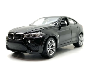 Машинка колекційна металева BMW X6M Rastar 56600 1:24 чорний RAS.56600.BL фото