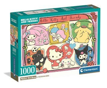 Пазл Clementoni: Hello Kitty та друзі (1000 елементів) &mdash; 37118 37118 фото