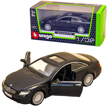 УЦІНКА!!! Автомодель Bburago: Mercedes-Benz CL-550 (1:32, чорний) &mdash; 18-43032 У18-43032 фото