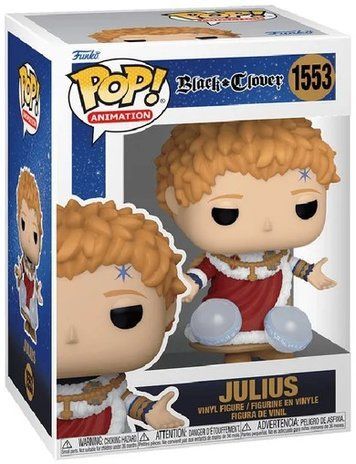 Фігурка Юліус Новахроно - Funko Pop! BLACK CLOVER - JULIUS #1553 72117 фото