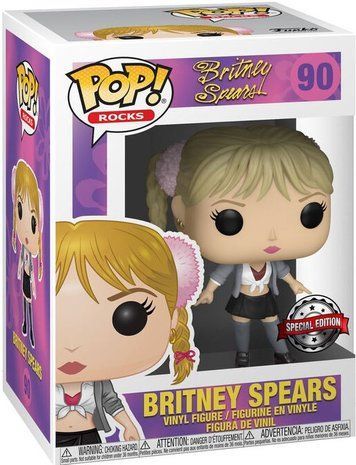 Фигурка Funko Pop! ROCKS: BRITNEY SPEARS &mdash; #90 Britney Spears [Special Edition], Бритни Спирс 34742 фото