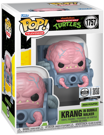 Колекційна фігурка Кренґ у крокуючому модулі &mdash; Funko POP! TMNT &mdash; KRANG IN BUBBLE WALKER (ROYALTY) #1757 88073 фото