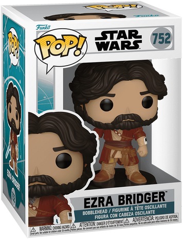 Фігурка Езра Бріджер зі світловим мечем &mdash; Funko Pop! STAR WARS: AHSOKA &mdash; EZRA BRIDGER WITH LIGHTSABER #752 83762 фото