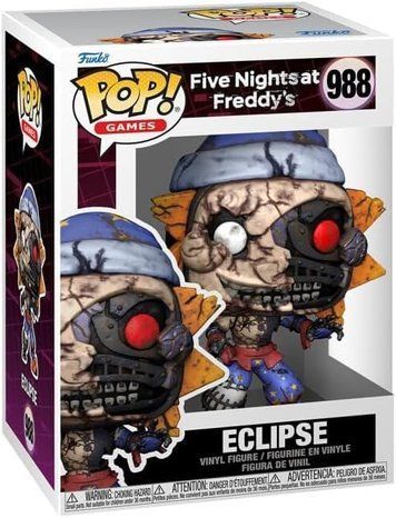 Фигурка Разрушенный Эклипс &mdash; Funko Pop! GAMES: FIVE NIGHTS AT FREDDY'S &mdash; RUINED ECLIPSE #988 &lrm;72473 фото