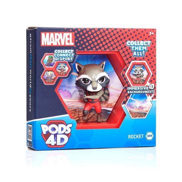 УЦЕНКА!!! Фигурка WOW! PODS 4D: Ракета (Rocket) &mdash; MVL-1038-12 УMVL-1038-12 фото