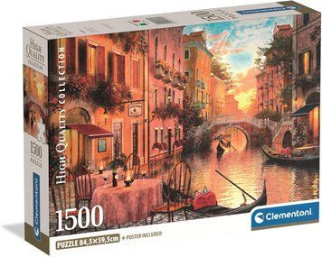 Пазл Clementoni: High Quality Collection &mdash; Venice / Венеція (1500 елементів) &mdash; 31743 31743 фото