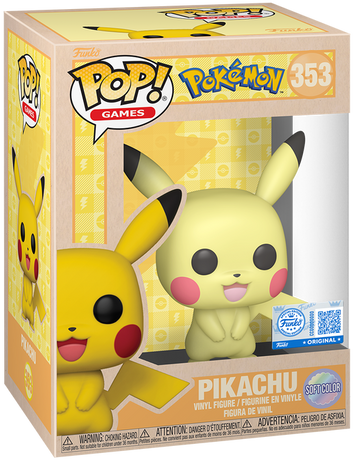 Фигурка Funko Pop! GAMES: Pok&eacute;mon &mdash; #353 Pikachu (Soft Color / Pastel), Пикачу (Нежные цвета) 87876 фото