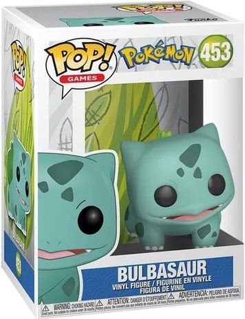 Фигурка Бульбазавр &mdash; Funko Pop! GAMES: POK&Eacute;MON &mdash; BULBASAUR #453 50404 фото