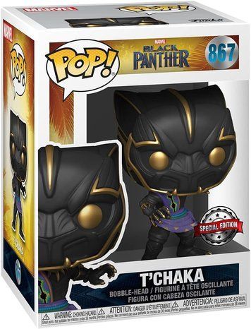 Фигурка Т'Чака &mdash; Funko Pop! MARVEL: BLACK PANTHER &mdash; T'CHAKA #867 Funko HQ Exclusive 51290 фото