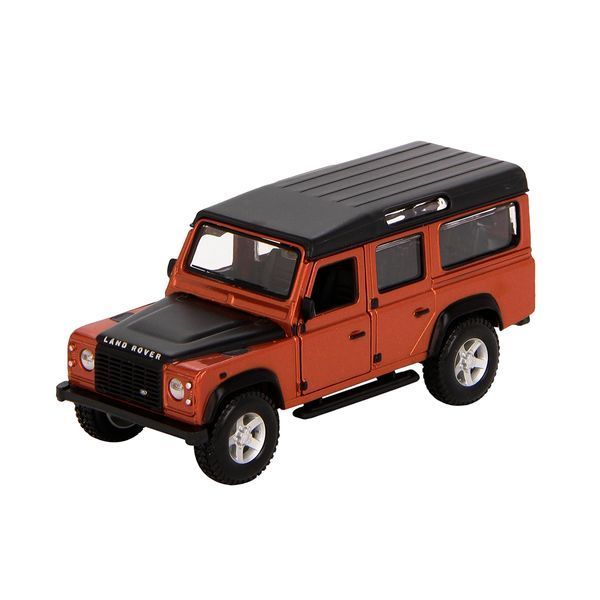 УЦЕНКА!!! Автомодель Bburago &mdash; Land Rover Defender 110 (1:32, оранжевый металлик) 18-43029 У18-43029OR фото