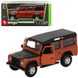УЦЕНКА!!! Автомодель Bburago &mdash; Land Rover Defender 110 (1:32, оранжевый металлик) 18-43029 У18-43029OR фото 1