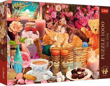 Пазл Trefl: Premium Plus / Tea Time &mdash; Приятные мелочи (1000 эл.) &mdash; 10802 10802 фото