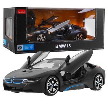 Машинка на управлінні BMW i8 1:14 RASTAR 71000 чорний ZRC.71000.CZ фото