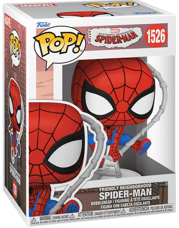 Фігурка Funko Pop! HEROES: Marvel &mdash; #1526 Friendly Neighborhood Spider-Man, Дружній сусід Людина-Павук 75870 фото