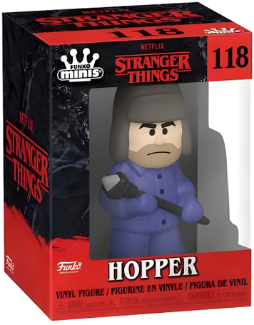 Міні-фігурка Джим Гоппер &mdash; Funko Pop! Mini TV: STRANGER THINGS &mdash; HOPPER #118 64911H фото