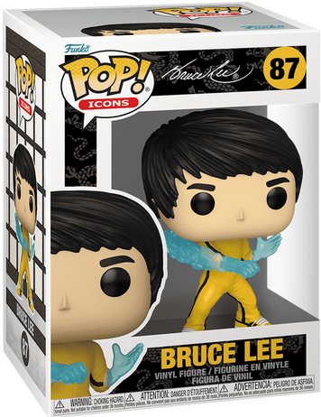 Фігурка Брюс Лі (&laquo;Будь водою&raquo;) &mdash; Funko Pop! ICONS: BRUCE LEE (BE WATER) #87 81066 фото