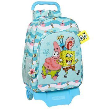 Детский рюкзак на колесах SpongeBob Stay Positive 22.5 л съемный (612291313) 612291313 фото