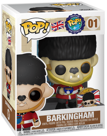 Фігурка Funko Pop! AROUND THE WORLD: United Kingdom &mdash; #01 Barkingham, Песик Баркінгем 43960 фото
