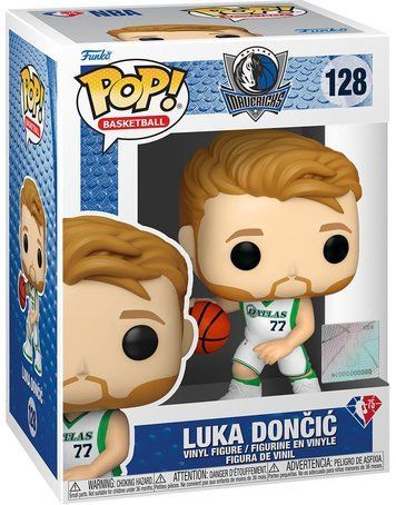 Фігурка Лука Дончич &mdash; Funko Pop! NBA: DALLAS MAVERICKS (CITY EDITION 2021) &mdash; LUKA DONCIC #128 57629 фото