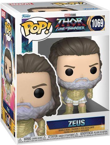 Фігурка Зевс &mdash; Funko Pop! MARVEL: THOR LOVE & THUNDER &mdash; ZEUS #1069 65011 фото