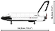 Конструктор детский космический шаттл Space Shuttle Atlantis COBI 1930 1930 фото 4