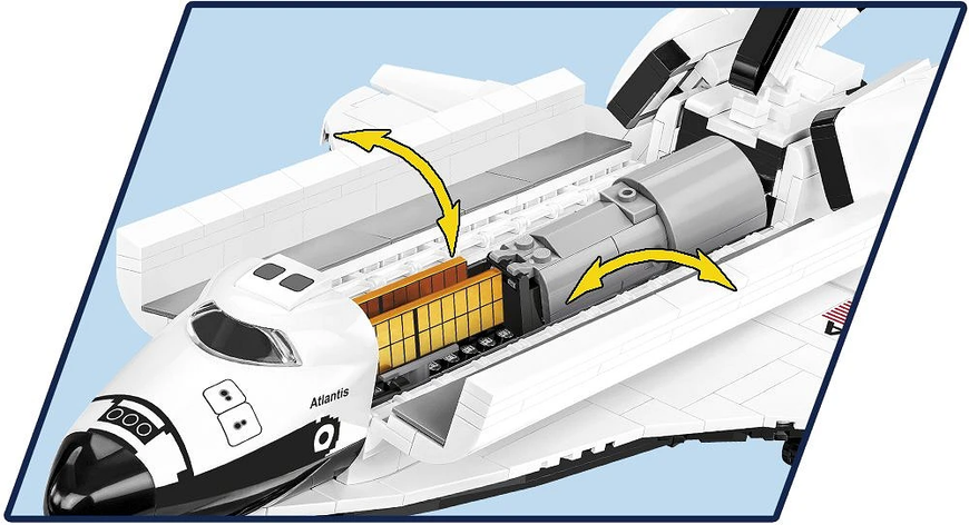 Конструктор детский космический шаттл Space Shuttle Atlantis COBI 1930 1930 фото
