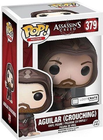 УЦІНКА!!! Фігурка Агілар у стрибку (Ексклюзив Loot Crate) &mdash; Funko Pop! MOVIES: ASSASSIN'S CREED &mdash; AGUILAR (CROUCHING) #379 (EXCLUSIVE) У607627 фото
