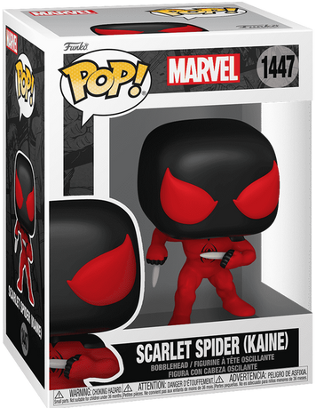 УЦІНКА!!! Фігурка Червоний Павук (Каїн Паркер) &mdash; Funko Pop! MARVEL: SPIDER-MAN &mdash; SCARLET SPIDER (KAINE) #1447 У83752 фото