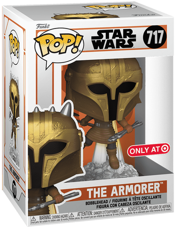 Фігурка Зброярка з реактивним ранцем &mdash; Funko Pop! STAR WARS: THE MANDALORIAN &mdash; THE ARMORER WITH JETPACK #717 &lrm;82112 фото
