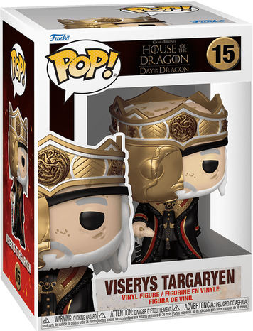 Фігурка Візеріс Таргарієн із тростиною &mdash; Funko Pop! HOUSE OF THE DRAGON &mdash; VISERYS TARGARYEN WITH CANE #15 76474 фото