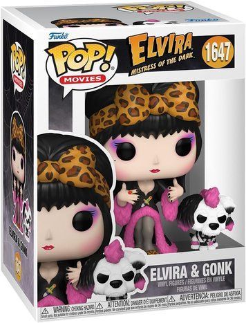 Фигурка Эльвира и Гонк &mdash; Funko Pop! MOVIES: ELVIRA: MISTRESS OF THE DARK &mdash; ELVIRA AND GONK #1647 80694 фото