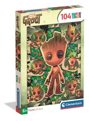 Пазл Marvel Грут Groot - 104 шт. Clementoni 25051 25051 фото