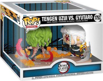 Коллекционная диорама Тенген против Гютаро &mdash; Funko Pop! Moment: DEMON SLAYER &mdash; TENGEN VS GYUTARO #1753 80338F фото