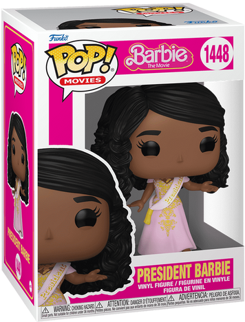 Фігурка Барбі-Президент &mdash; Funko Pop! MOVIES: BARBIE THE MOVIE &mdash; PRESIDENT BARBIE #1448 72638 фото
