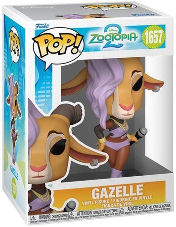 Фігурка Газель - Funko Pop! DISNEY: ZOOTOPIA 2 - GAZELLE #1657 86639 фото