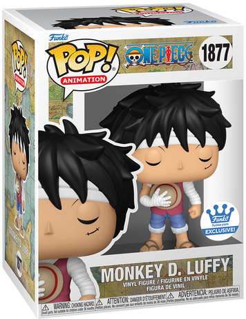 Фігурка Монкі Д. Луффі (Меморіал Марінфорд) &mdash; Funko Pop! ONE PIECE &mdash; MONKEY D. LUFFY (MARINEFORD MEMORIAL) #1877 84946 фото