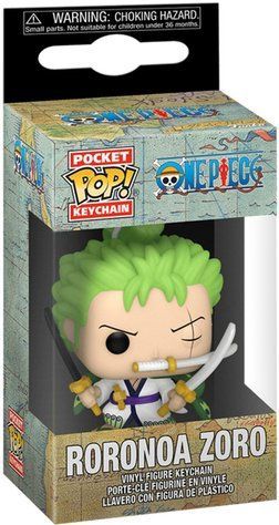 Фігурка на кліпсі Ророноа Зоро &mdash; Funko Pop! Keychain: ONE PIECE &mdash; RORONOA ZORO #61371 61371 фото