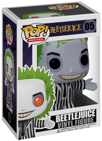 Фігурка Бітлджюс &mdash; Funko Pop! MOVIES: BEETLEJUICE &mdash; BEETLEJUICE #05 2266F фото