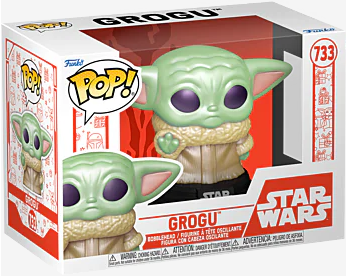 Фігурка Ґроґу (Новорічний) &mdash; Funko Pop! STAR WARS: HOLIDAY &mdash; GROGU #733 79935 фото