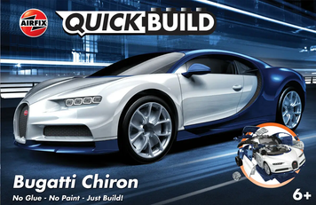 Конструктор дитячий суперкар Bugatti Chiron QUICKBUILD Airfix J6044 J6044 фото