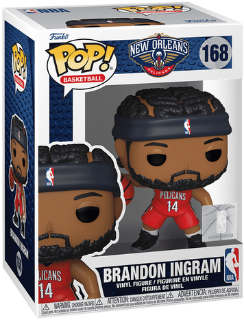 Фігурка Брендон Інгрем &mdash; Funko Pop! NBA: NEW ORLEANS PELICANS &mdash; BRANDON INGRAM #168 72250 фото