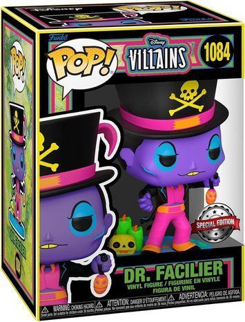 Фігурка Доктор Фасільє (Blacklight) &mdash; Funko Pop! DISNEY VILLAINS &mdash; DR. FACILIER #1084 60394 фото
