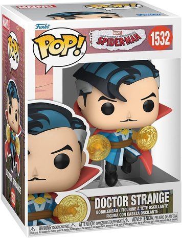 Фігурка Доктор Стрендж &mdash; Funko Pop! MARVEL: FRIENDLY NEIGHBORHOOD SPIDER-MAN &mdash; DOCTOR STRANGE #1532 87226 фото
