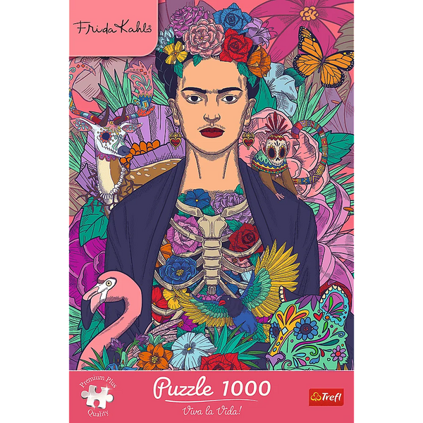 Пазл Trefl: Premium Plus / Frida Kahlo &mdash; Квітуча душа (1000 ел.) &mdash; 12096 12096 фото